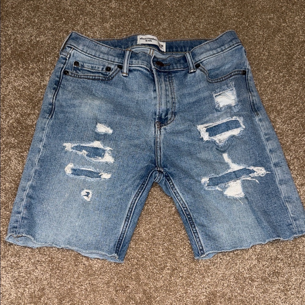 American Eagle Outfitters Light Blue Jean Shorts